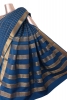 Pure Double Checks Zari Mysore Crepe Silk Saree